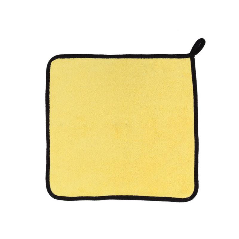 

New Pet Dog Absorbent Towel Microfiber Dog Bathing Towel Dog Bathrobes Wiping Cloth S жовтий