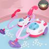 Children'S Electric Mini Vacuum Cleaner Playing House Toys Sound And Light Cleaning Working Function Kids Educational Toys Girl