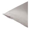 Pillowcase "Silk" Mulberry Silk Pure Cotton - Silk Silver - 65 X 65 Cm