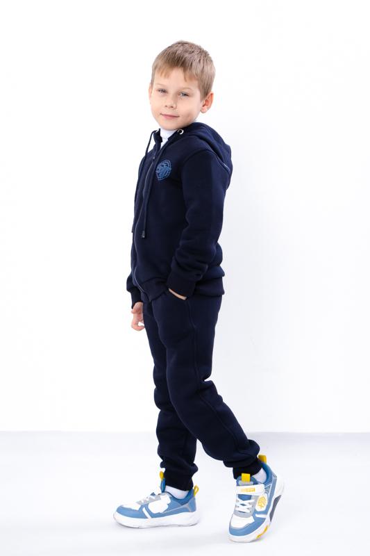 Tracksuit (boys) – Warm Zip Hoodie & Pants with Print, Winter, 6436-025-33-4 HC