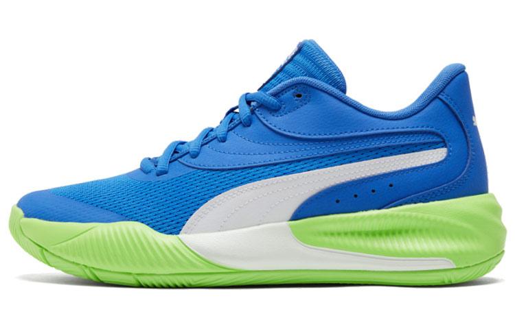 PUMA Triple Basketball Bluemazing Green Glare 195217-07 45