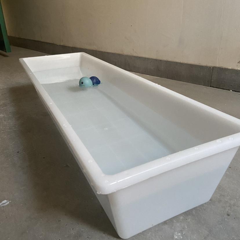 Multi-Purpose Flat-Bottomed Large Capacity Trough for Feeding Livestock, Fish, Turtles, or Planting Vegetables and Flowers