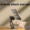 Aluminium Zink Zinklegierung Magnetischer Handyhalter Verstellbarer Handy-Ständer Schreibtisch Lazy Holder Büro-Setup