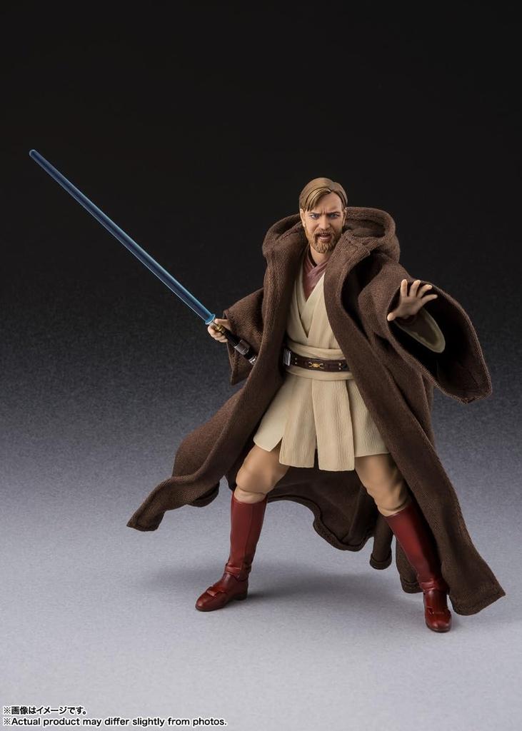 TAMASHII NATIONS Star Wars Epizod Zemsta Sithów Kenobi Klasyczny Zemsta Około 150mm PVC ABS Tkanina Malowana Ruchoma Figura