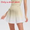 Tennis Skirt Spring Summer Fabric High Waist Pleated Activewear For Women