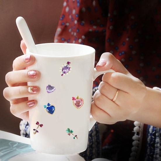 Acrylic Gem Face Stickers for Kids Colorful Rhinestone Self-Adhesive Gems for Girls Stage Performance
