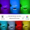 Touch 7-color gradient racing 3D night light USB power supply, bedroom and desktop decoration, perfect gift choice