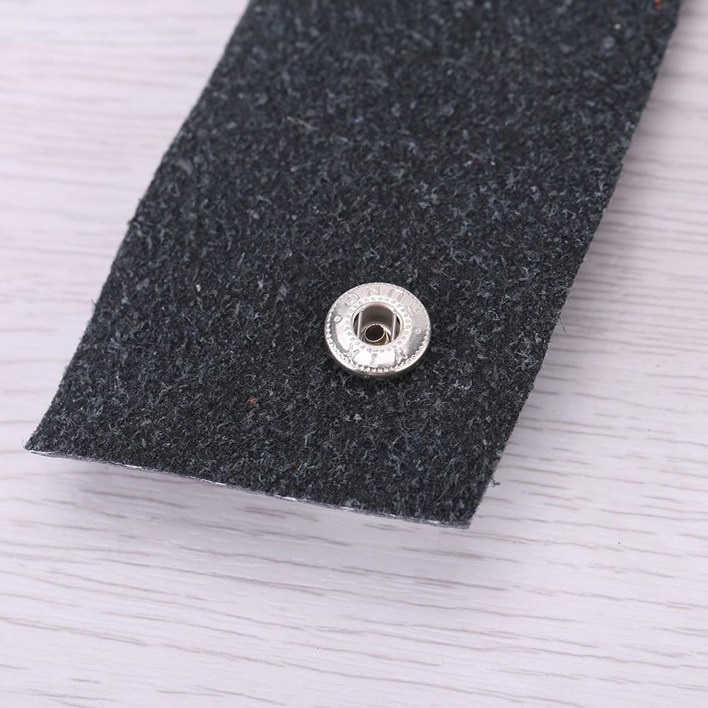 30pcs 10mm Metal Push Button With Leather Tool Set For Leathercraft Fabric Bags(Sliver  bronze)