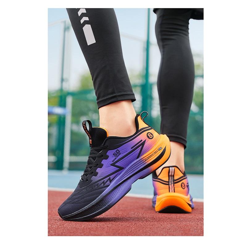 Niskie Buty do Biegania Sznurowane Lekkie Oddychające Sportowe Trampki