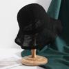 Korean Knitted Bucket Hat Thin Basin Cap Casual Fisherman Hat  Summer