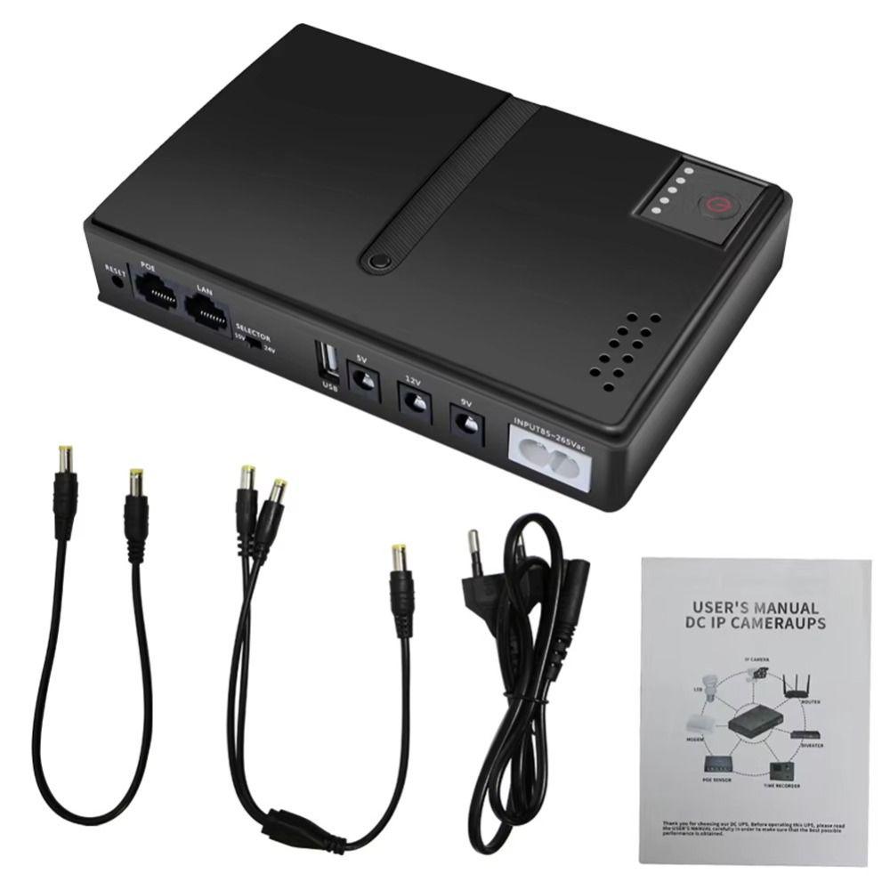 5V9V12V DC Power Adapter 36W Battery Backup New DC1036P Emergency Power Supply