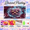 West Ham United Football Diamond Painting Kit 5D Full Drill DIY Diamond Mosaic Wall Art Home Decor