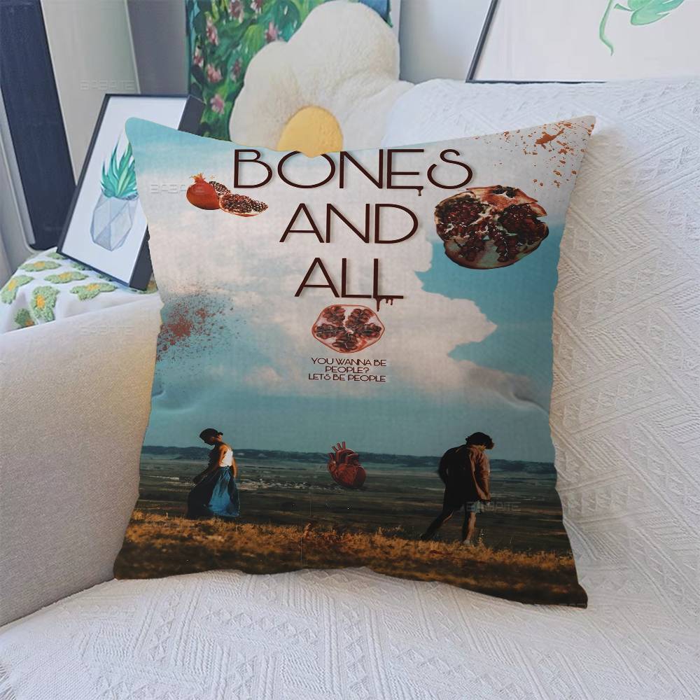 Bones and All Film Pillowcase toon Gift Cushion Cover Bedroom Home Sofa Chair Seat Decor pillow case