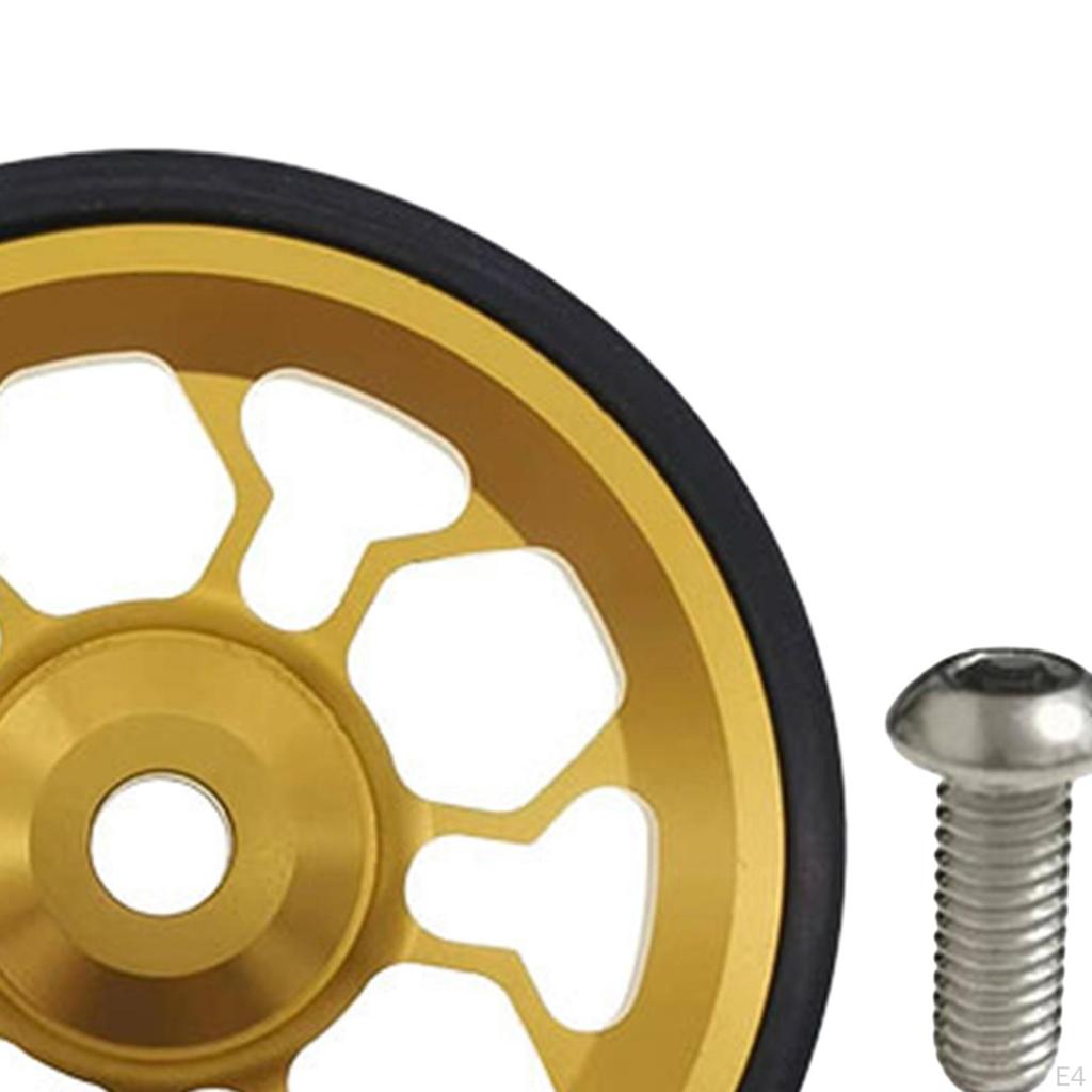 Easy Wheel for Sammenleggbar Sykkel Easywheel Høy Styrke Rullende Elektrisk Sykkel
