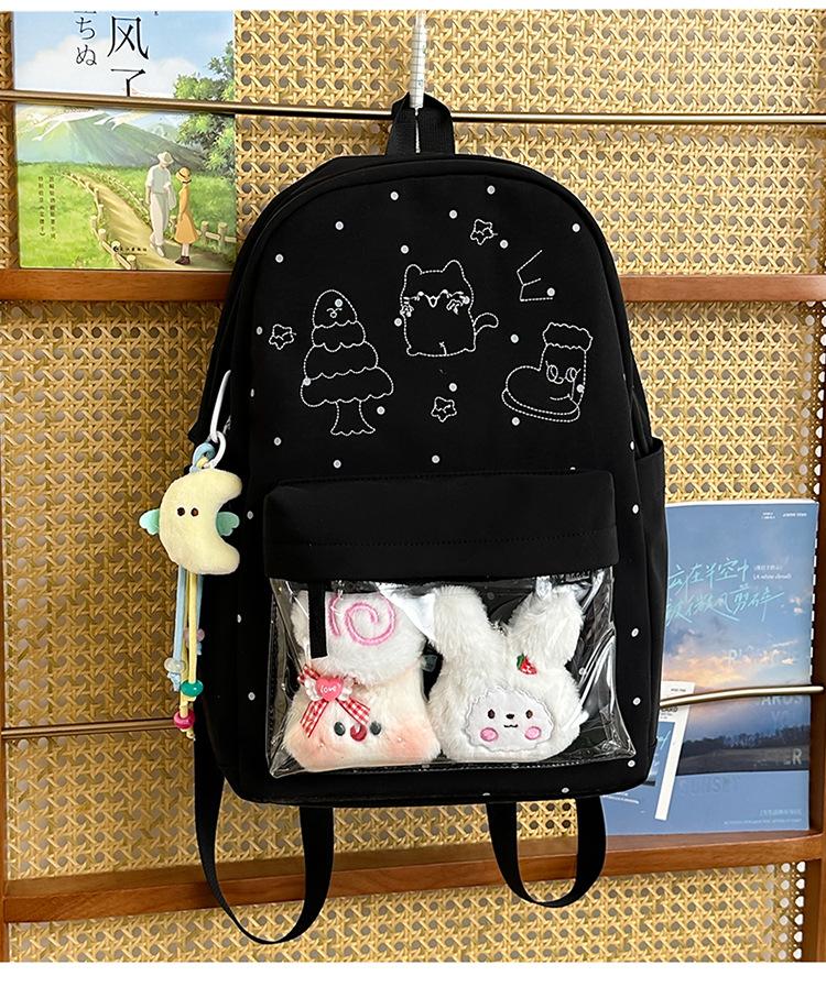 School bag high value backpack cute food bar baby bag sweet sister casual backpack campus style backpack