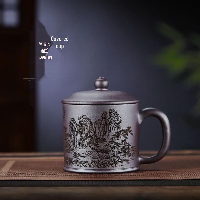 

TLAKEHO Large Capacity Wood-Fired Zisha Tea Cup