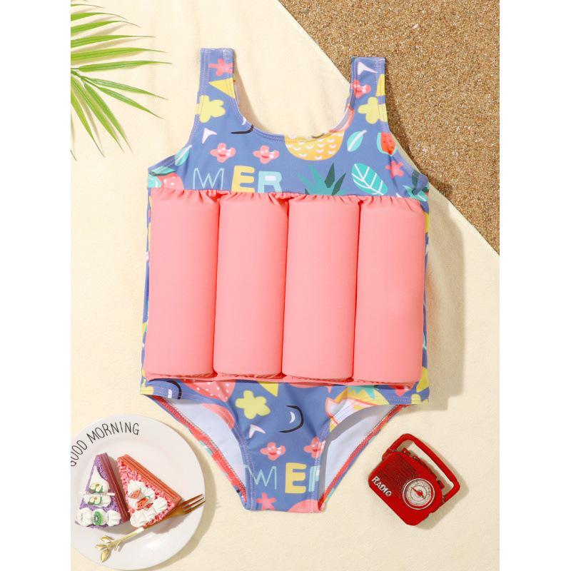 Infant & Toddler One-Piece Buoyancy Swimsuit with Zipper