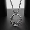 New Fashionable Retro Pattern Pendant Nordic Viking Celtic Knot Necklace