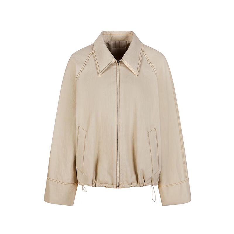 LESS 2025 Spring Casual Loose Lapel Jacket