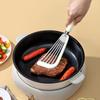 Silicone Handle Fish Frying Spatula Hollow No Damage To Pot Steak Frying Spatula Heat Resistant Butterfly Spatula Nonstick Pan