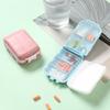 New Portable Weekly Pill Organizer 8 Grids Medicine Pill Box Small Travel Vitamin Cases Container Storage Tablet Fish Oils Tools