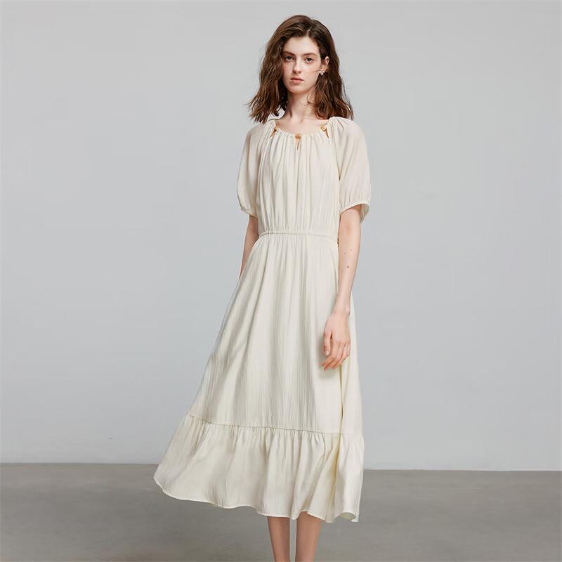 Chuyu 2025 Summer Raglan Sleeve Patchwork Midi Dress