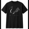 Graphic Welsh Dragon Torn Fantasy Mens T-Shirt Black 100% Cotton Printed