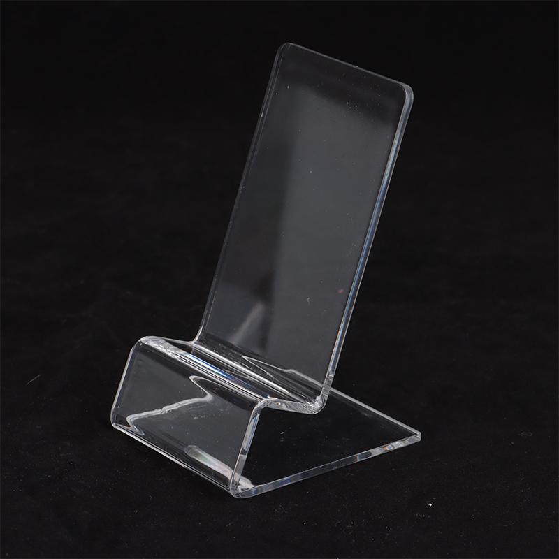 Klar Acryl Telefon Halterung Mini Tragbare Display-ständer Rack Stehen Für Handy Display