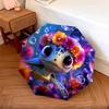 1 PC Automatic Folding Umbrella - Sea Turtles Pattern, Portable & Foldable Design with 8 Ribs, Christmas Birthday Gifts