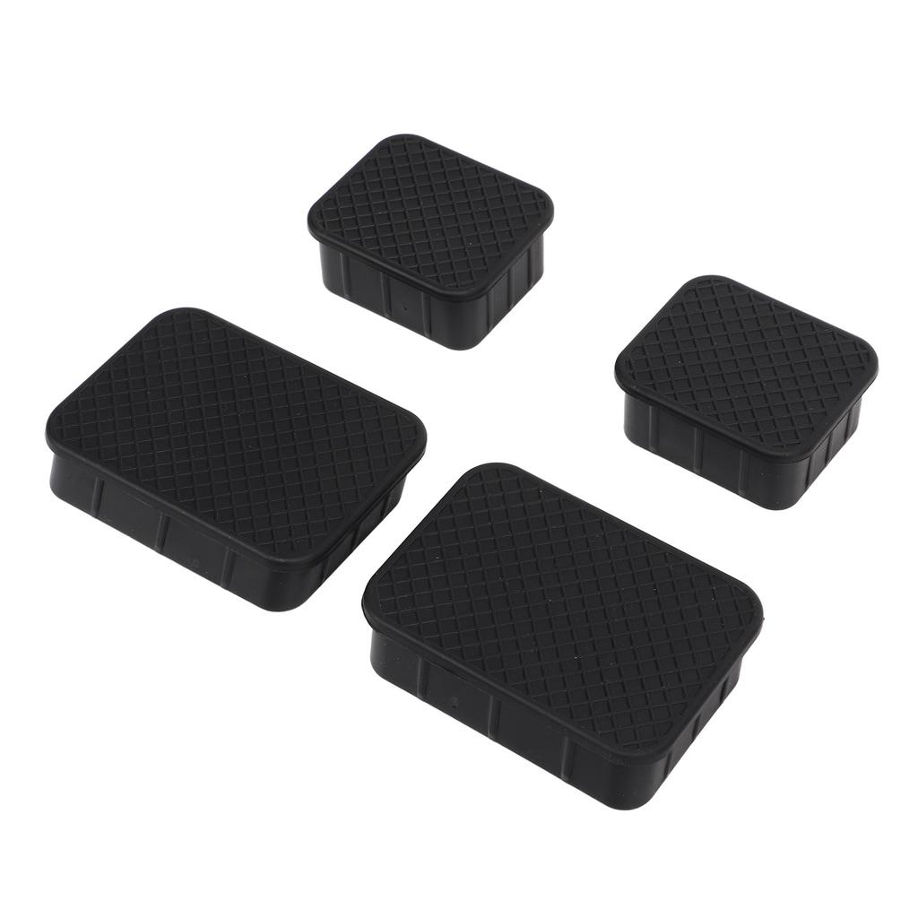 4PCS Front Axle Plug Slip Resistant Rust Proof Waterproof Black Replacement for Ford Bronco 2 4‑Door 2021‑2023