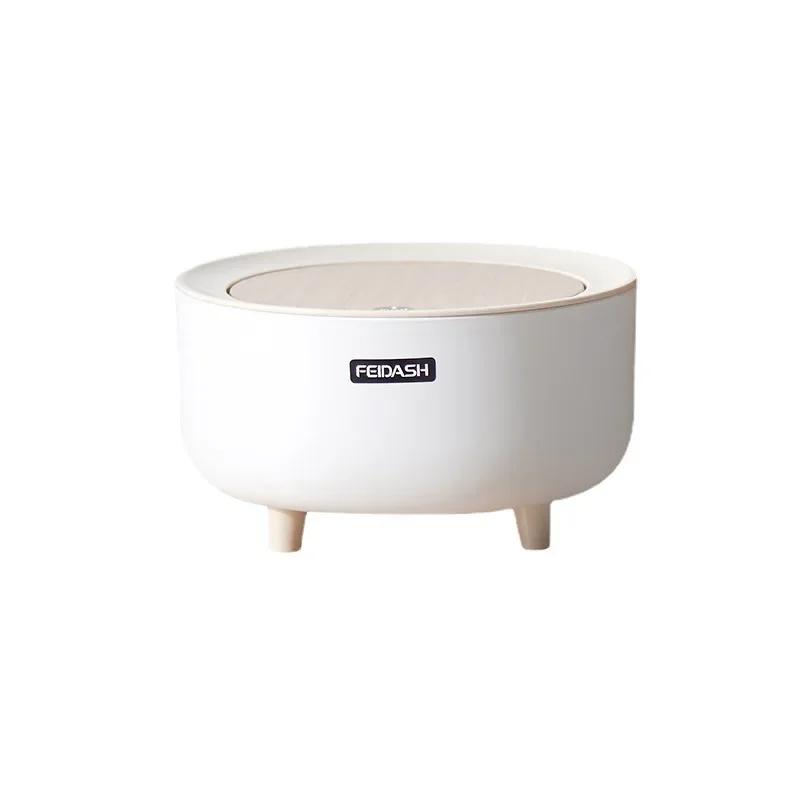 2L MINI kosz na śmieci na biurko, kosz na biurko, wiadro na śmieci, prasa do sypialni, kuchni, pojemnik na śmieci z pokrywką