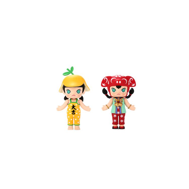 

New POP MART 2019 New Year Collection, Year Of The Pig Plush Toys Mystery Boxes Full Box 8 Pcs 6971640205749 Confirmed model - Gigi + Fuku pig