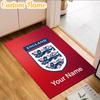 Custom Name England National  Rug, Office Rug, Chair Rug, Carpet for Living Rooms, Doormat Game Rug Home Decor Christmas Gifts