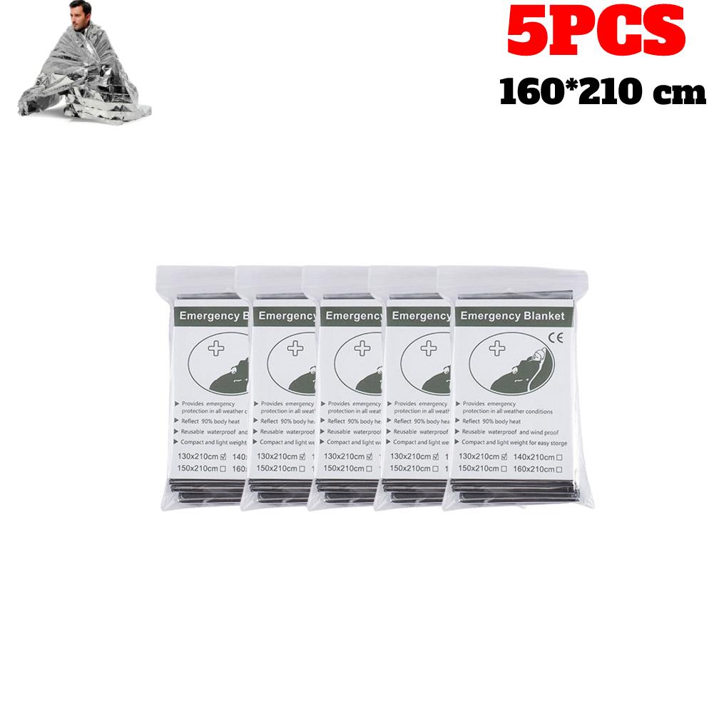 30/1ST Nödräddningsfilt Utomhus Överlevnad Första Hjälpen överlevnadsfilt Militär Räddningsutrustning Räddningsfolie Värmefilt