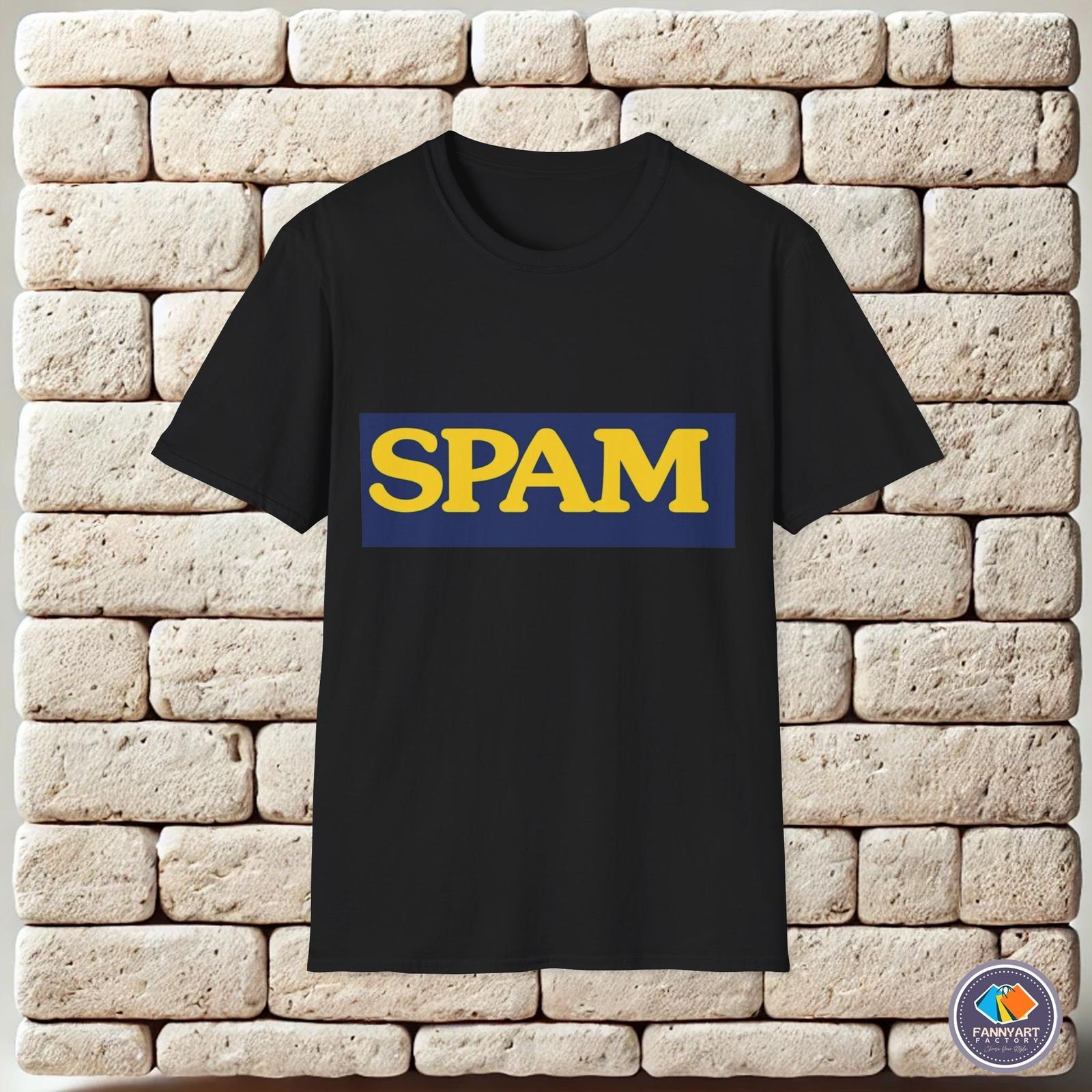 Унисекс футболка с логотипом Spam XL