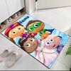 Custom Name Super Why Printed Carpet, for Office Chair Living Room Bedroom Kitchen Room Decor Gifts.