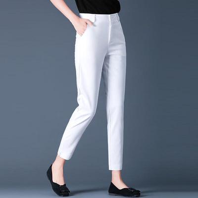 Women's Cropped Formal Tapered Pants