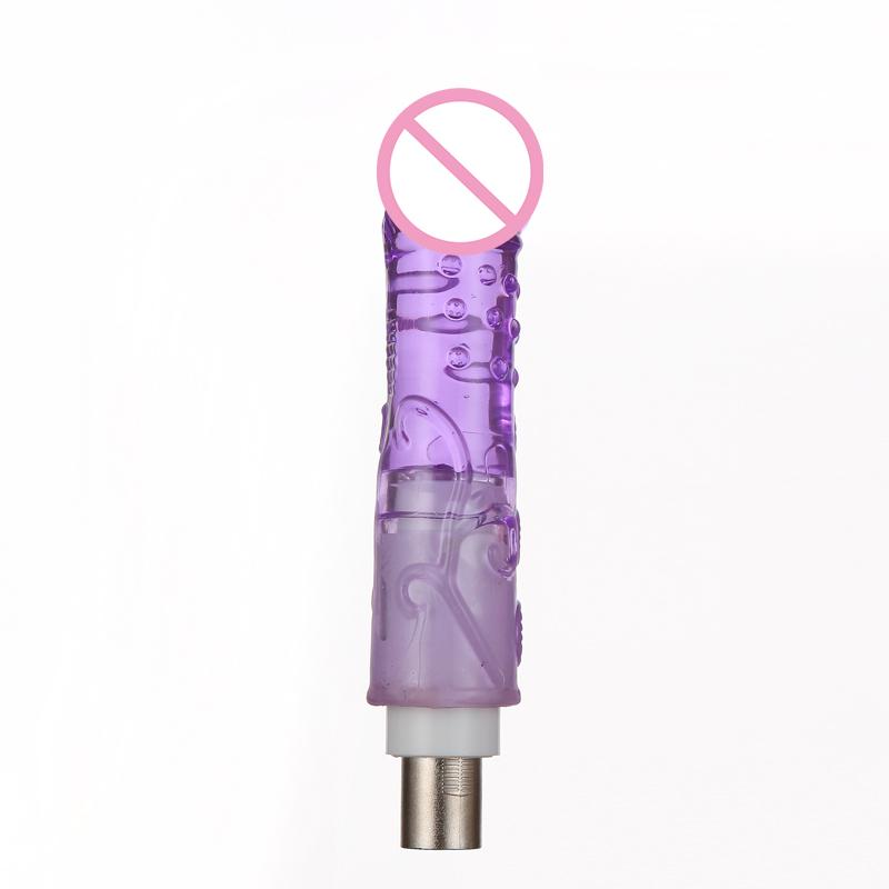 3XLR Traditional Sex Machine Attachments Jelly Realistic Dildos Anus Plug Adult Toys for Couple Masturbation Machine Accessories