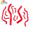 Fit Mitsubishi 95-99 Eclipse 2G GSX DSM 4G63T Silicone Pipe Radiator&Heater Hose Kit