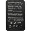 CASIO NP-40 Compatible New USB Charger with LCD 4 Level Display Specification USB Battery Charger...