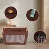 1pc Wooden Coin Bank with a Digital Counter, a Portable Change Box, a Reusable Family Financial Tool, Ideal for Christmas Gifts