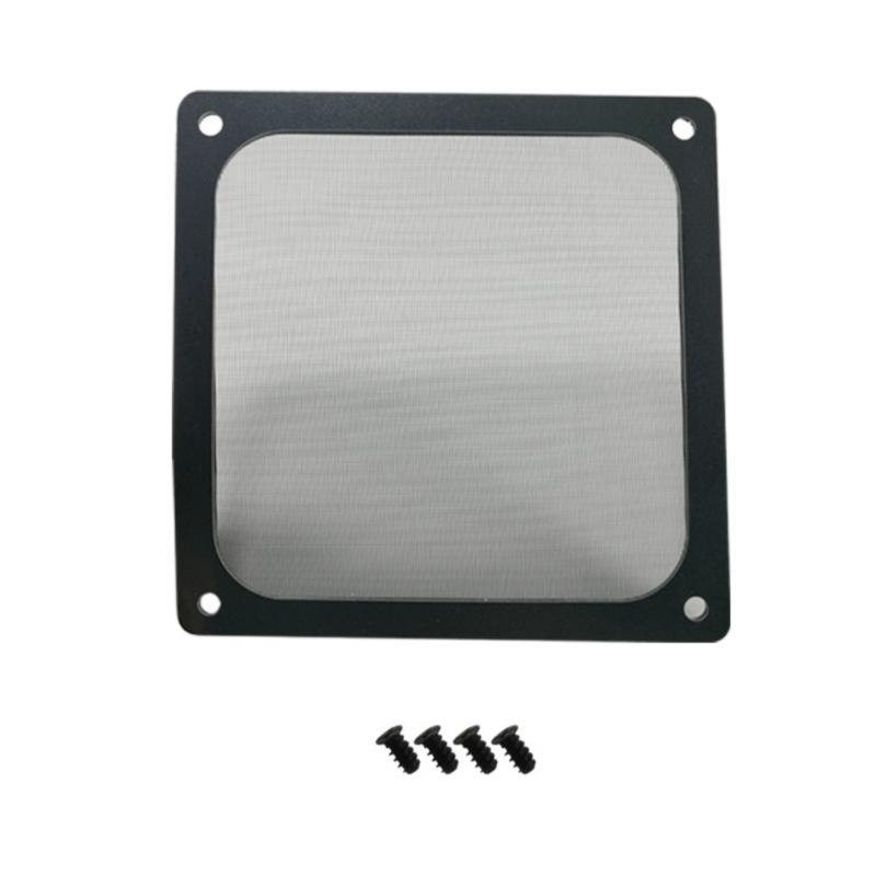 PC Fan Dust Mesh Filter 8/9/12/14cm PVC Computer PC Case Dust Proof Filter Cover Magnetic Frame Computer Maintenance