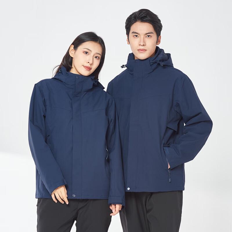 TLLOMAN Unisex 3-in-1 Detachable Outdoor Jacket