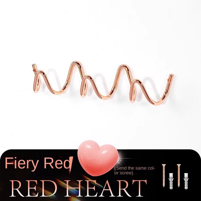 MOMO Minimalist Hooks Entry Bauhaus Coat Rack Wall Hanging Wall Behind Door Entryway Clothes Hat Hooks Electroplated Metal Hooks