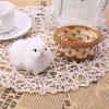 Simulation Plush Animal Toy Plush Animal Toy Animal Cat Doll Dog Stuffed Toy Basket Bunny Figure