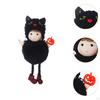 Lovely Plush Witch Doll Photo Props Cute Decorative Table Centerpieces Party Favors for Fireplace