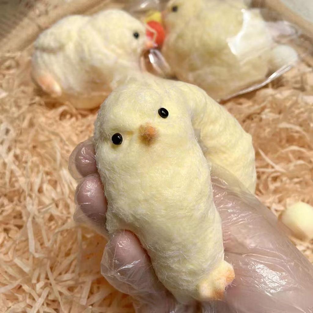 Handmade Chick Taba Toys Ultra Soft Toys For Stress Relief ( Chicken )