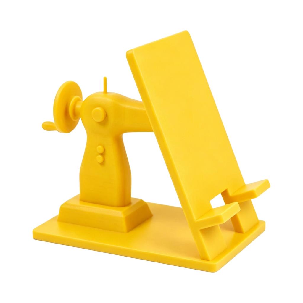 3D Sewing Machine Shape Phone Stand for Desk Decorative Cell Phone Holder