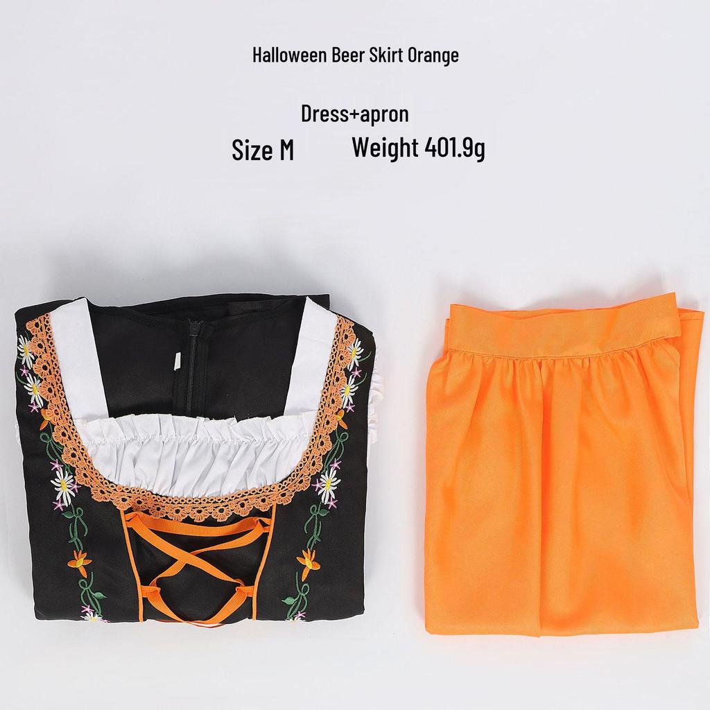 Munich Beer Festival Halloween Cosplay Embroidered Skirt Costume