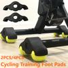 Cycling Training Foot Pads Tennis Ball Foot Pads Indoor Cycling Foot Pads for Smart Bike Trainer Home Workout Equipment No Ball